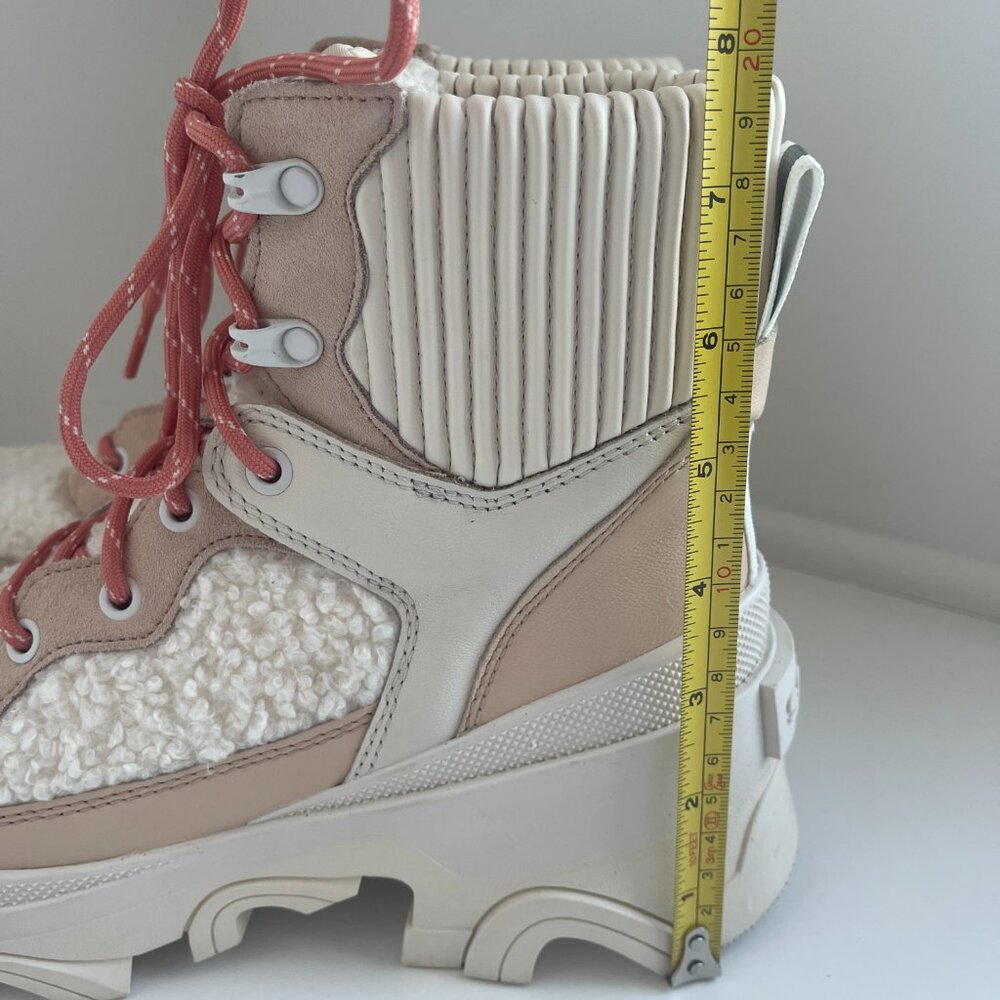 Sorel | Brex Cozy Lace Women's Boot | Nova Sand Sea Salt | Size 8.5 - Picture 8 of 9